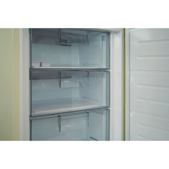 Full NoFrost Retro Fridge Freezer-Cream. 60cm wide - E rated Full NoFrost Retro Fridge Freezer-Cream. 60cm wide - E rated