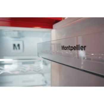 Full NoFrost Retro Fridge Freezer-Red.60cm wide - E rated Full NoFrost Retro Fridge Freezer-Red.60cm wide - E rated