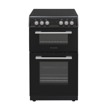 Montpellier MDOC50FK 50cm Ceramic Double Oven Black Montpellier MDOC50FK 50cm Ceramic Double Oven Black