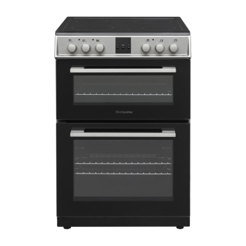 Montpellier MDOC60FS 60cm Ceramic Double Oven Silver Montpellier MDOC60FS 60cm Ceramic Double Oven Silver