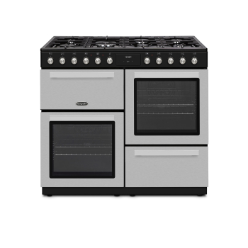 Montpellier MDFRC100K 100cm Dual Fuel Range Cooker in Inox Montpellier MDFRC100K 100cm Dual Fuel Range Cooker in Inox