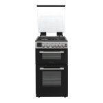 Montpellier MDOG50LS 50cm Gas Double Oven With Lid Silver - LPG Jets Included Montpellier MDOG50LS 50cm Gas Double Oven With Lid Silver - LPG Jets Included