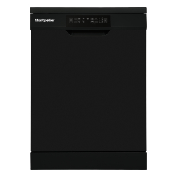 Montpellier MDW1354K 60cm Freestanding Dishwasher in Black