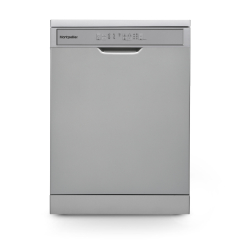 Montpellier MDWD1354S 60cm Freestanding Dishwasher in Silver Montpellier MDWD1354S 60cm Freestanding Dishwasher in Silver