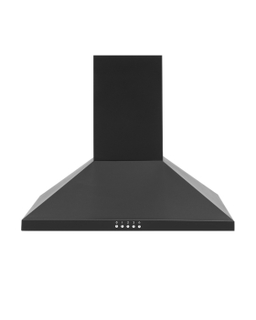 Montpellier MH600BK 60cm Black Chimney Hood Montpellier MH600BK 60cm Black Chimney Hood