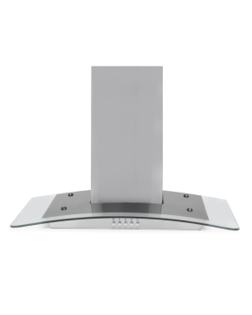 Montpellier MHG600X 60cm Curved Glass Cooker Hood in S/S A Energy Montpellier MHG600X 60cm Curved Glass Cooker Hood in S/S A Energy