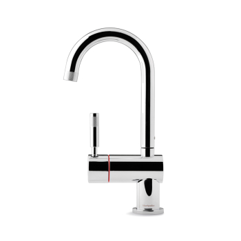 Montpellier One Stream Chrome Swan Spout Hot Tap