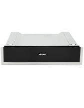 WD140ST 14cm Integrated Warming Drawer with S/S Trim in Black Glass